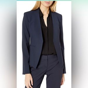 Navy Theory Blazer - Lanai Classic Suit Jacket - size 0